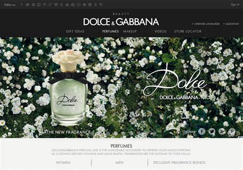 dolce & gabbana website|dolce perfume.